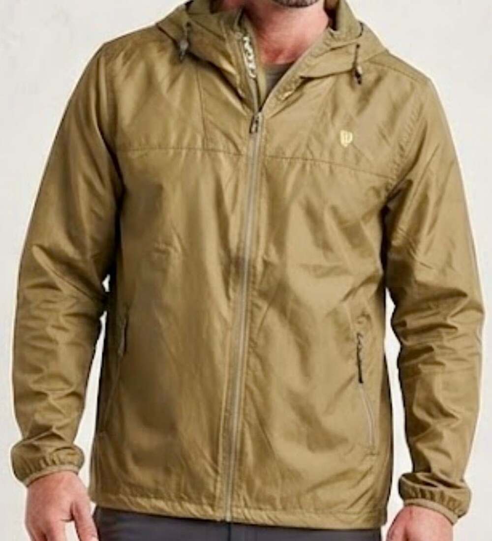 Heybo Outdoors Leeward Hooded Water-Resistant Jacket Size S